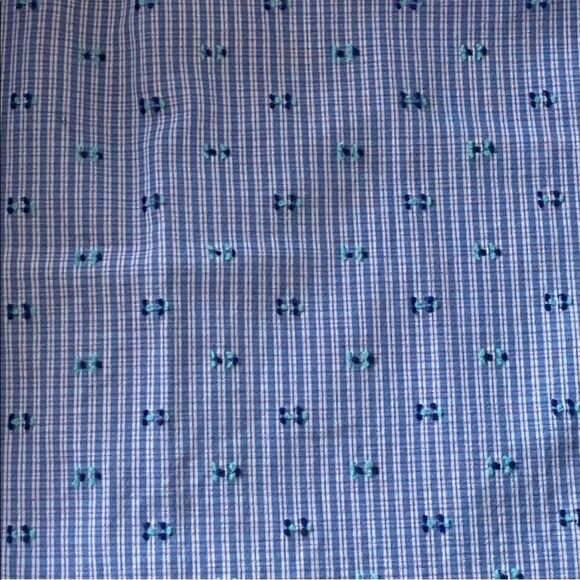 BROOKS BROTHERS Long Sleeve Button Front Shirt Blouse Blue 4 - Picture 6 of 8